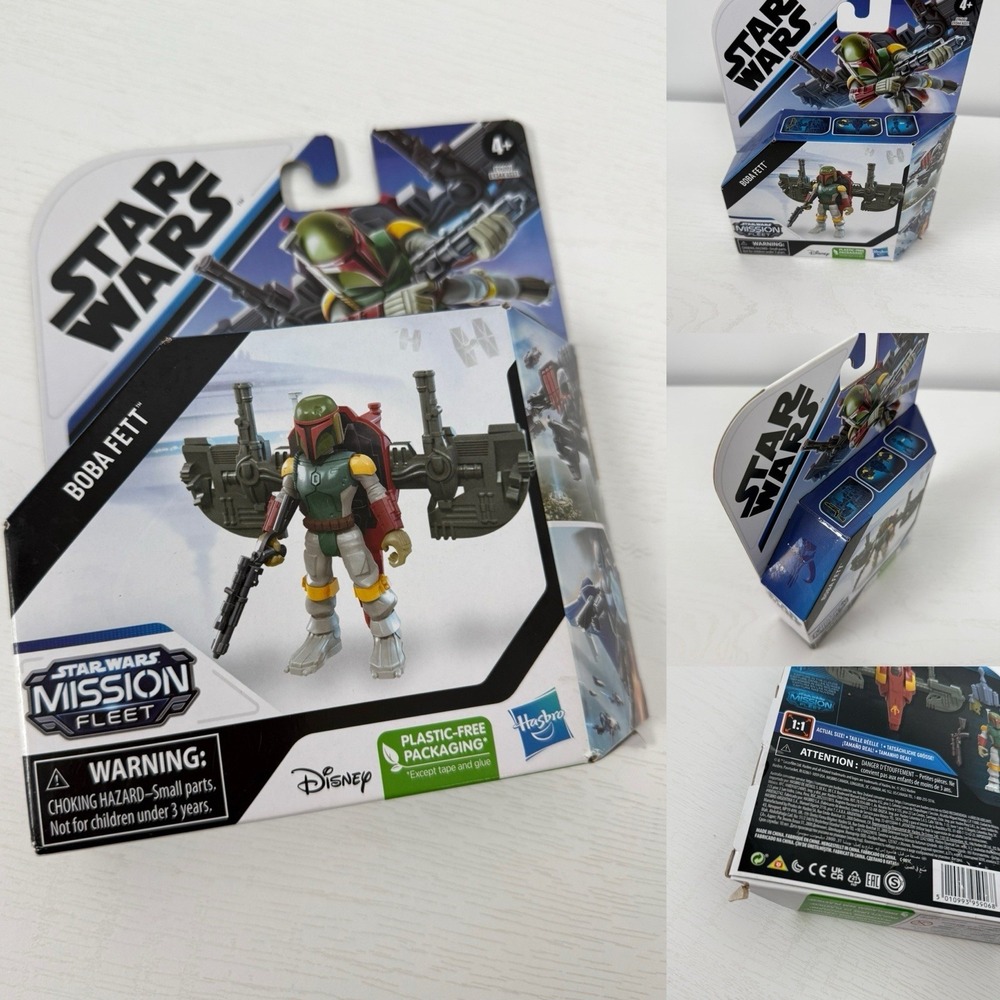 Star Wars Mission Fleet‎ Boba Fett Figure Disney 2022 Hasbro
